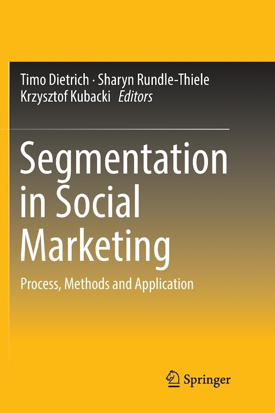 Front cover_Segmentation In Social Marketing