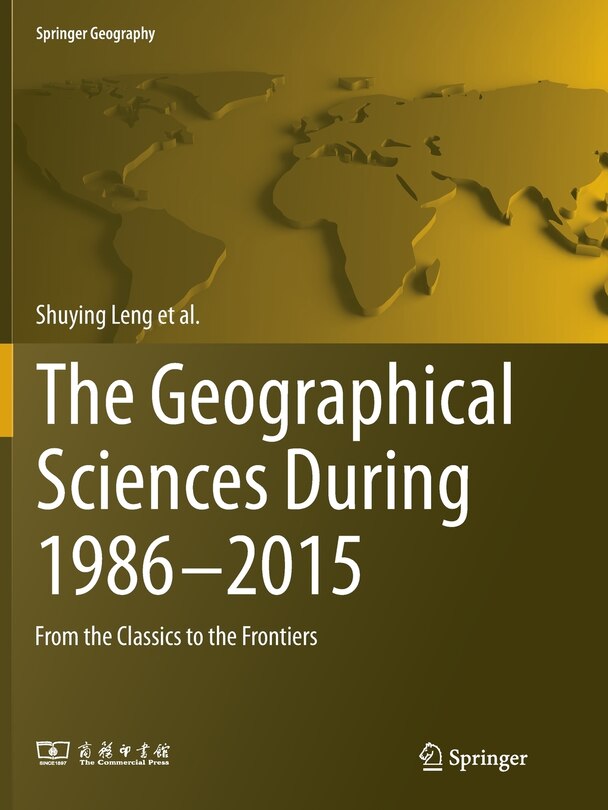 Front cover_The Geographical Sciences During 1986-2015