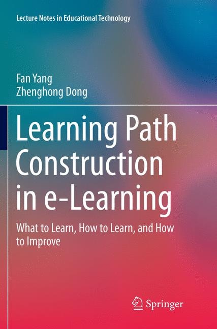 Couverture_Learning Path Construction In E-learning