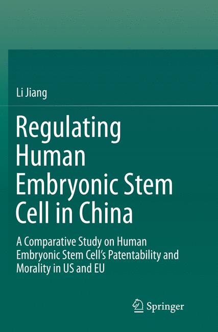 Front cover_Regulating Human Embryonic Stem Cell In China