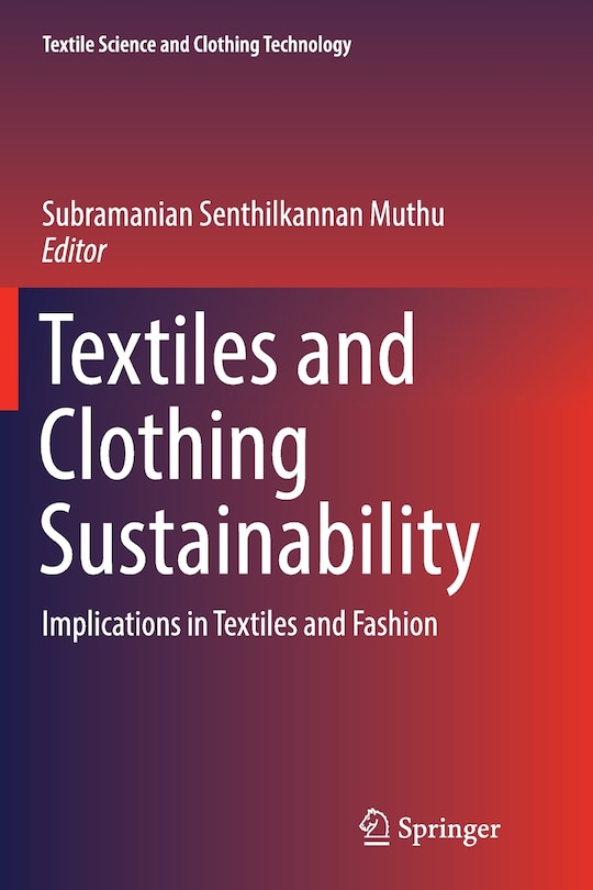 Front cover_Textiles And Clothing Sustainability