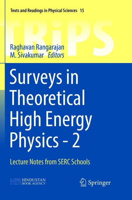 Front cover_Surveys In Theoretical High Energy Physics - 2