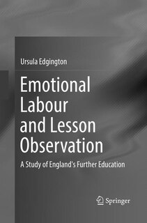 Front cover_Emotional Labour And Lesson Observation