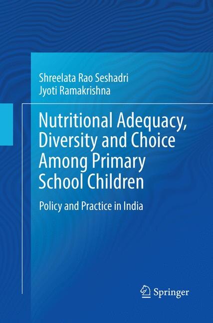 Front cover_Nutritional Adequacy, Diversity and Choice Among Primary School Children