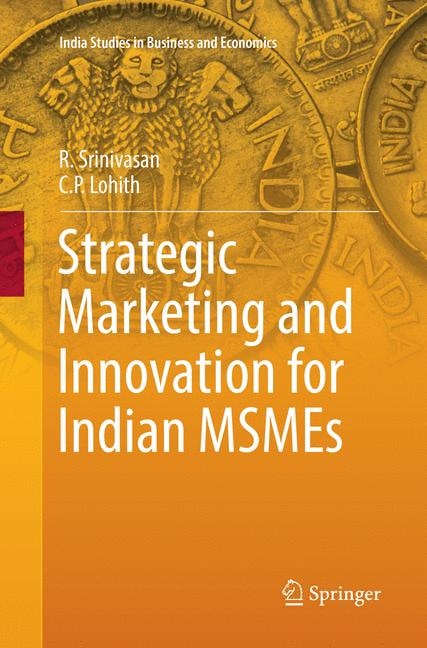 Couverture_Strategic Marketing And Innovation For Indian Msmes