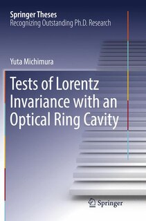Couverture_Tests Of Lorentz Invariance With An Optical Ring Cavity
