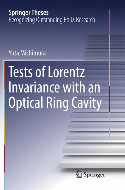 Couverture_Tests Of Lorentz Invariance With An Optical Ring Cavity