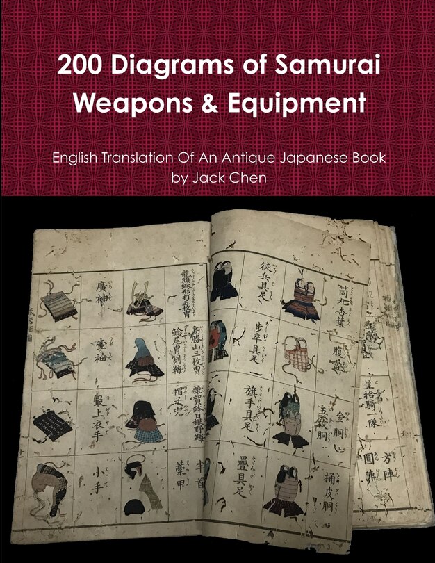 Couverture_200 Diagrams of Samurai Weapons & Equipment