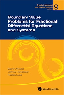 Couverture_Boundary Value Problems For Fractional Differential Equations And Systems