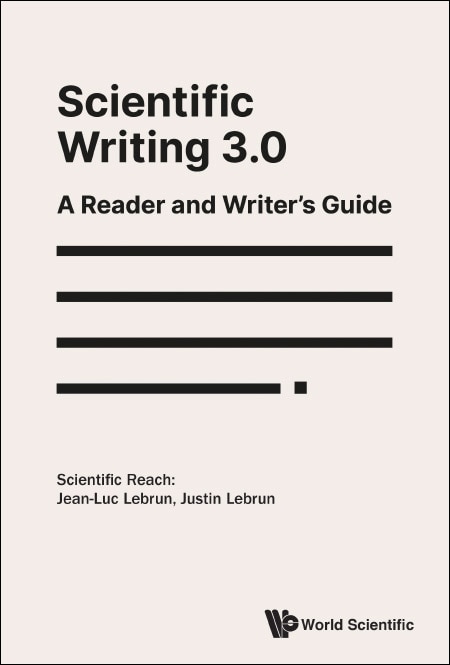 Couverture_Scientific Writing 3.0