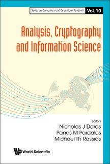Front cover_Analysis, Cryptography And Information Science