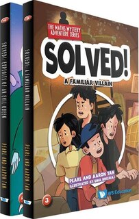 Front cover_Solved! The Maths Mystery Adventure Series (Set 2)