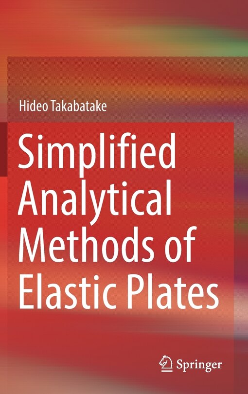 Couverture_Simplified Analytical Methods Of Elastic Plates