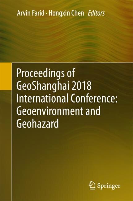 Couverture_Proceedings Of Geoshanghai 2018 International Conference