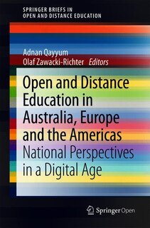 Couverture_Open And Distance Education In Australia, Europe And The Americas