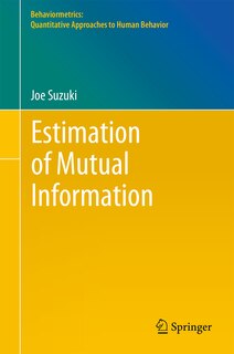 Front cover_Estimation Of Mutual Information