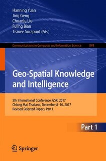 Front cover_Geo-Spatial Knowledge and Intelligence