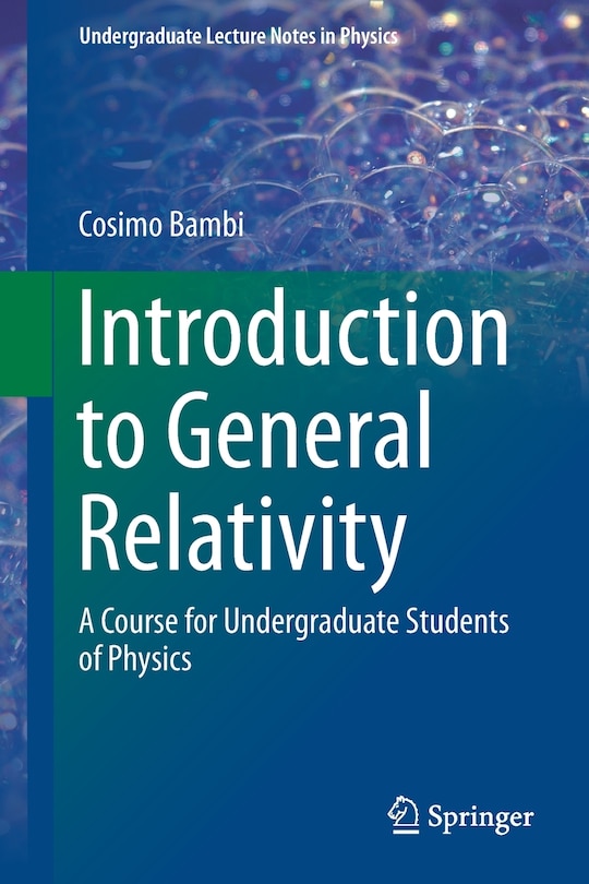 Front cover_Introduction To General Relativity