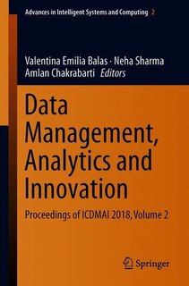 Couverture_Data Management, Analytics And Innovation