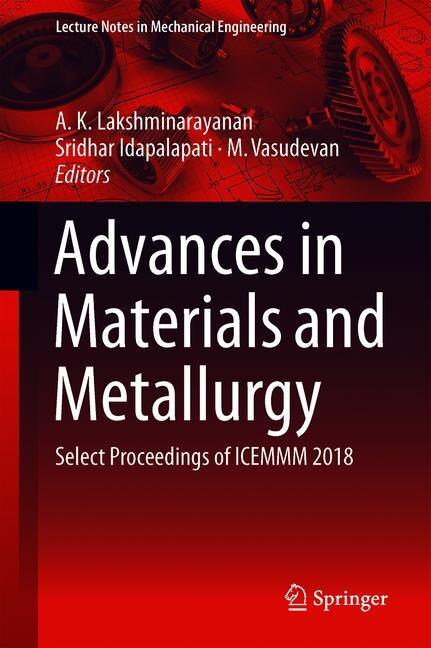 Couverture_Advances In Materials And Metallurgy