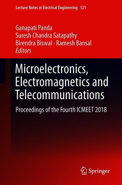 Couverture_Microelectronics, Electromagnetics And Telecommunications