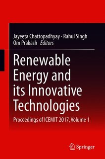 Front cover_Renewable Energy And Its Innovative Technologies
