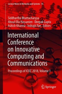 Front cover_International Conference On Innovative Computing And Communications