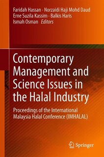 Couverture_Contemporary Management And Science Issues In The Halal Industry