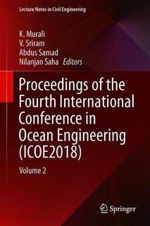 Couverture_Proceedings Of The Fourth International Conference In Ocean Engineering (icoe2018)