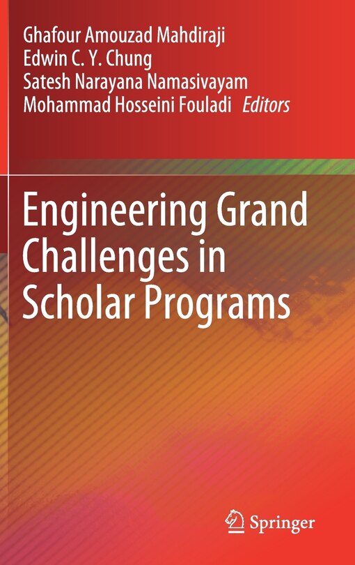 Front cover_Engineering Grand Challenges In Scholar Programs