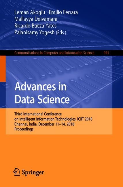 Couverture_Advances in Data Science