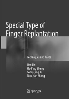 Front cover_Special Type Of Finger Replantation