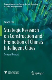 Couverture_Strategic Research On Construction And Promotion Of China's Intelligent Cities