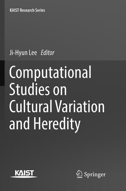 Couverture_Computational Studies On Cultural Variation And Heredity