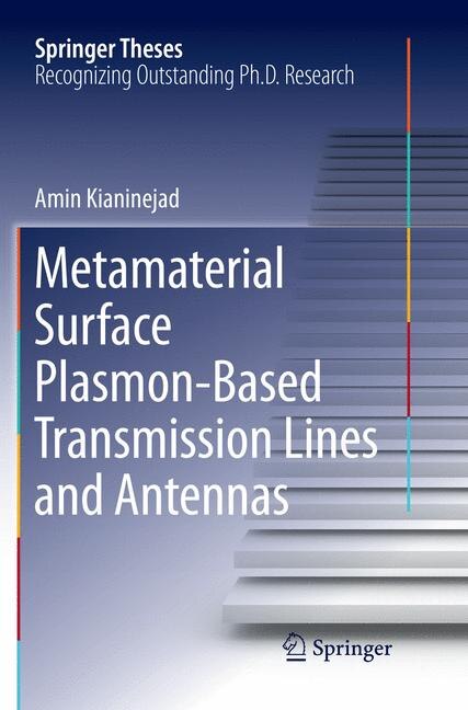 Couverture_Metamaterial Surface Plasmon-based Transmission Lines And Antennas