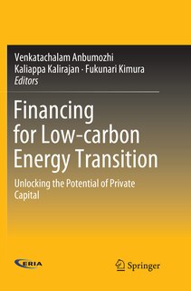 Front cover_Financing For Low-carbon Energy Transition