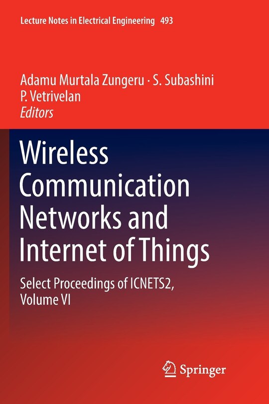 Front cover_Wireless Communication Networks And Internet Of Things