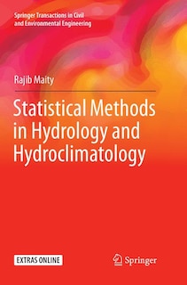 Couverture_Statistical Methods In Hydrology And Hydroclimatology