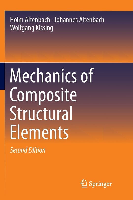 Couverture_Mechanics Of Composite Structural Elements