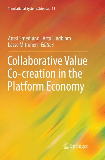Front cover_Collaborative Value Co-creation In The Platform Economy