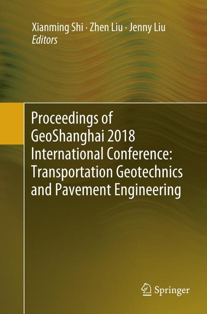Couverture_Proceedings Of Geoshanghai 2018 International Conference