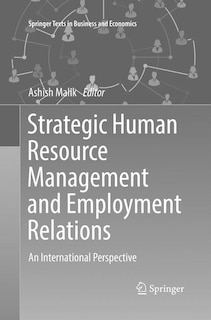 Front cover_Strategic Human Resource Management And Employment Relations