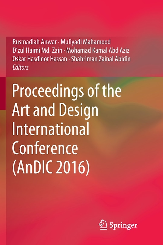 Couverture_Proceedings Of The Art And Design International Conference (andic 2016)