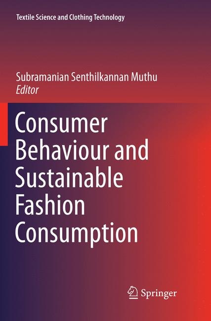 Front cover_Consumer Behaviour And Sustainable Fashion Consumption