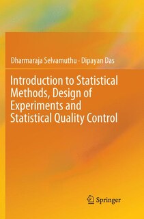 Couverture_Introduction To Statistical Methods, Design Of Experiments And Statistical Quality Control