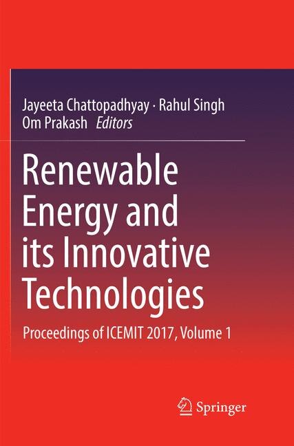 Front cover_Renewable Energy And Its Innovative Technologies