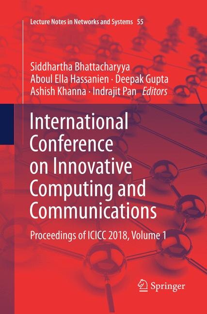 Couverture_International Conference On Innovative Computing And Communications
