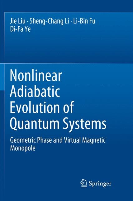 Front cover_Nonlinear Adiabatic Evolution Of Quantum Systems