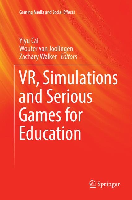 Front cover_Vr, Simulations And Serious Games For Education
