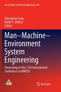 Couverture_Man-machine-environment System Engineering